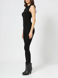 Asymmetrical Long-sleeved Jumpsuit