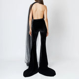 Oversized Scarf Bodysuit