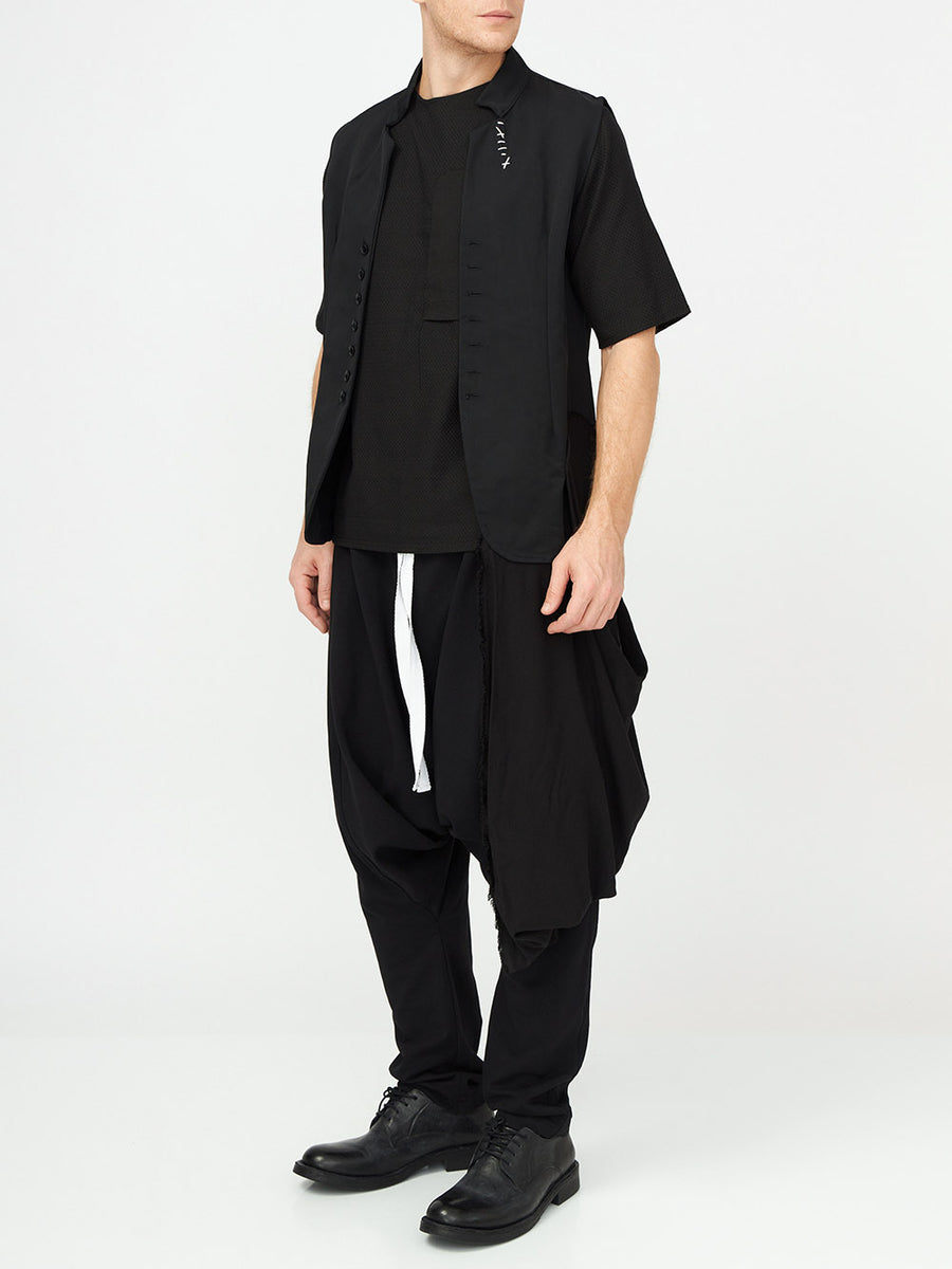 Men's Stretch Drawstring Harem Trousers