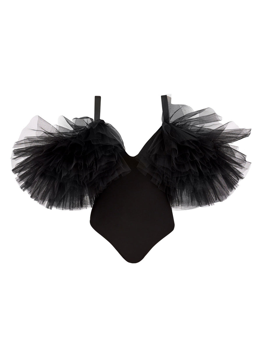 トップス Juemi scale tulle body suite Sheer Stich Tulle Tops – JUEMI