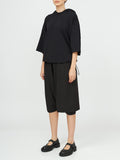 Unisex Hooded Top
Details: 
Black cotton T-Shirt
short sleeve 
hood 
ribbed neckline 
adjustable hem 
Composition:
Cotton 96% Elastane 4% 
Washing instructions
Dry Clean Only
FittinShirts & TopsAlchemy The LabelAlchemy The LabelUnisex Hooded Top