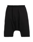 Low Crotch Cotton ShortsJersey low crotch shorts
cotton jersey with OEKO TEX STANDARD 100 Certificate 
elastic waistband can easily fit in-between sizes
slit pockets
Composition
Cotton 96% PantsAlchemy The LabelAlchemy The LabelLow Crotch Cotton Shorts