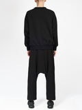 Minimal Drop-Crotch Trousers