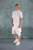 White Layered Trousers
