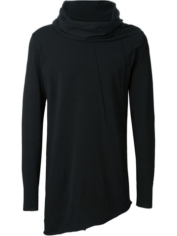 Asymmetric Maxi Collar Top