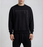 Stitched Long Sleeve Sweatshirt