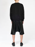 Signature Faux Leather Shorts