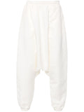 Unisex Elastic Edge Linen Harem Trousers