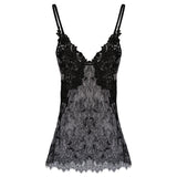 Beaded Lace Mini Dress