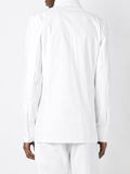 White Double Breasted Tunic