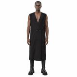 Long Black Waistcoat