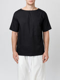 Black Reverse Pocket T-Shirt