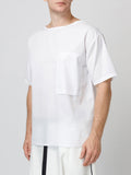White Reverse Pocket T-Shirt