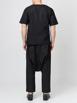 Drawstring-Waist Cropped Trousers