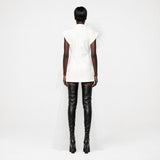 Architectural Ruffle Dress