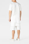 White Layered Trousers