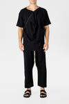 Jersey Asymmetric Edge Trousers