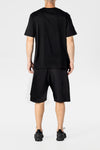 Contrast Stitch Basic T-Shirt