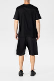Contrast Stitch Basic T-Shirt