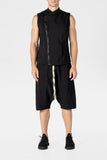 Black Low Crotch Shorts