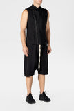 Black Low Crotch Shorts