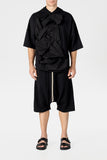 Contrast Drawstring Sweatshorts