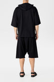 Contrast Drawstring Sweatshorts