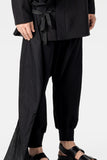 Cotton Jersey Drop Crotch Trousers