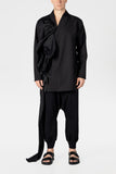 Black Kimono Manual Applique Unique Item