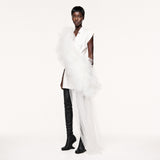 Architectural Ruffle Dress