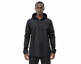 Extended-Cuff Hooded Top