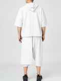 White Layered Harem Trousers