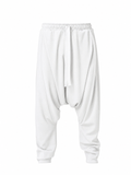 White Long Harem Trousers