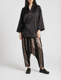 Unisex Taffeta Harem Trousers