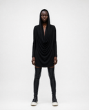 Deep Draped Neckline Top