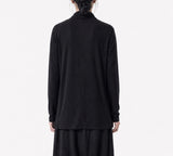 Deep Draped Neckline Top
