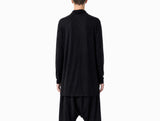 Deep Draped Neckline Top