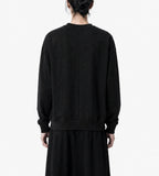 Layered Tie-Detail Sweatshirt