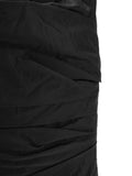 Ruched One Size Tote Bag