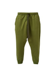 Elastic Edge Green Trousers