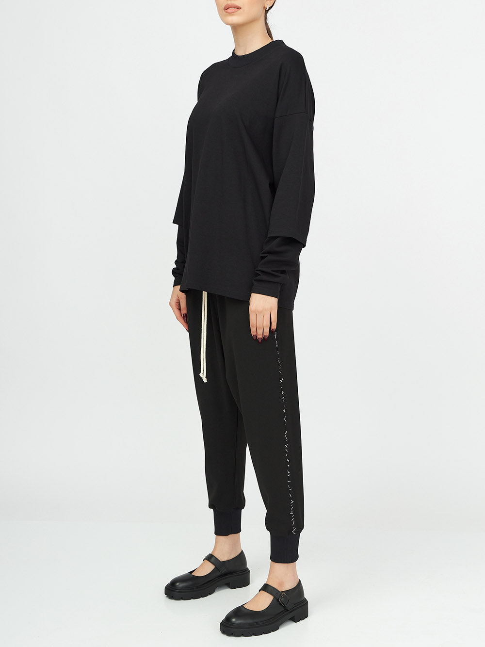 Androgynus Stitched Trousers